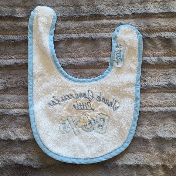 Thank Goodness For Little Boys Bib - Picture 4 of 5
